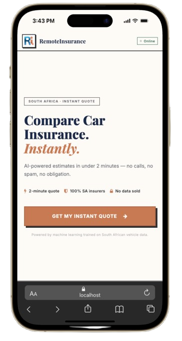 Remote Insurance — ML Premium Pricing Engine